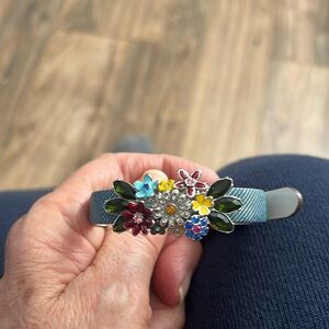 KEEP COLLECTIVE DENIM WRIST BAND REVERSIBLE